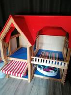 Groot poppenhuis, Kinderen en Baby's, Speelgoed | Poppenhuizen, Ophalen, Zo goed als nieuw, Poppenhuis