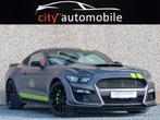 Ford Mustang GT 5.0 V8 CUIR CLIMATISATION GPS CAMERA, Auto's, Ford, Automaat, Gebruikt, Leder, Grijs