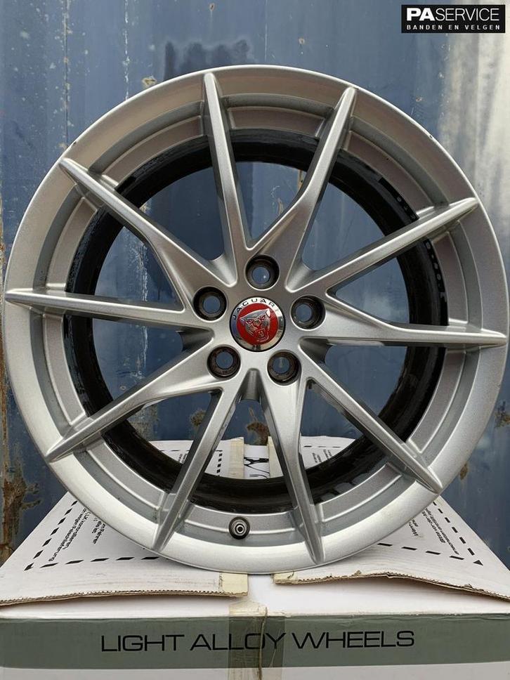 Origineel 18 inch Jaguar F Type Breedset Style 1036 8.5 /9,5, Auto-onderdelen, Banden en Velgen, Banden en Velgen, 19 inch, Personenwagen