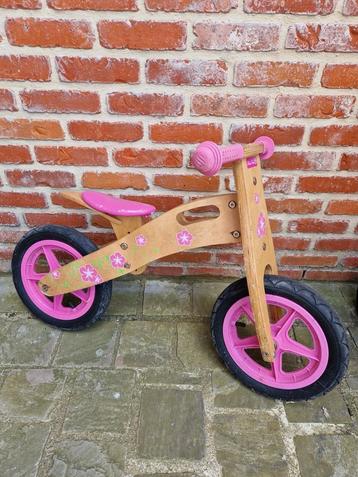Houten loopfiets, Enlèvement, Utilisé, Vélo d'équilibre