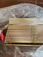 Houten jaloezie - licht grenen, Ophalen, 100 tot 150 cm, Nieuw, 100 tot 150 cm