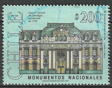 Chili 1992 - Yvert 1135 - Nationale monumenten (ST) beschikbaar voor biedingen