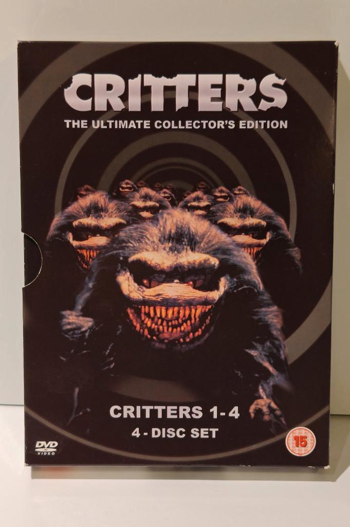 Critters ultieme DVD Box collectie 4 Film Horror Cult Sci-Fi, Cd's en Dvd's, Dvd's | Horror, Zo goed als nieuw, Monsters, Boxset