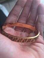 Fendi-armband voor dames, Handtassen en Accessoires, Armbanden, Verzenden, Zo goed als nieuw, Goud, Staal