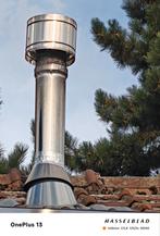 Inox schouw dubbelwandige voor pallets kachel, Ophalen, Zo goed als nieuw, Inox