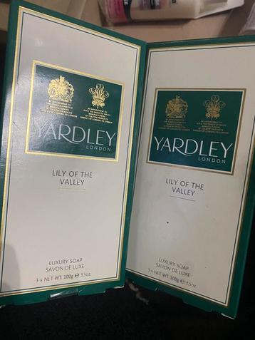 Savon de luxe Yardley Lily of the Valley, Enlèvement, Neuf