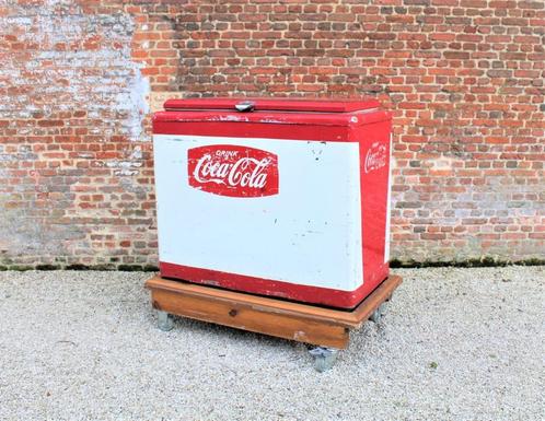 réfrigérateur coca cola vintage, Collections, Marques & Objets publicitaires, Utilisé, Ustensile, Enlèvement