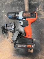 Boormachine black&decker, Doe-het-zelf en Bouw, Gereedschap | Boormachines, Variabele snelheid, Nieuw, Minder dan 400 watt, Ophalen