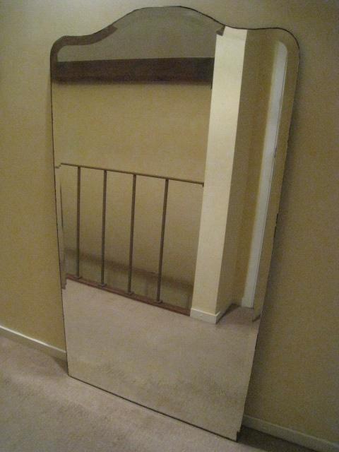 Spiegel, grote versie, 84,5x153,5cm, in goede staat, Antiek en Kunst, Antiek | Spiegels, Ophalen