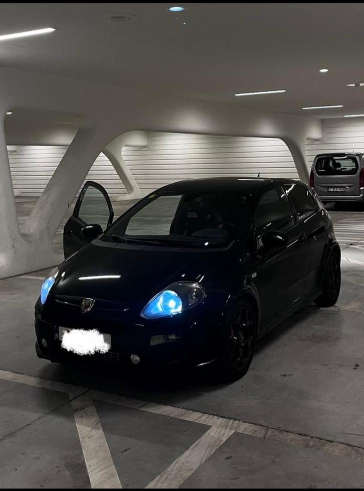 Punto Abarth, Auto's, Abarth, Particulier, Overige modellen, Benzine, Euro 5, Berline, 3 deurs, Handgeschakeld, Zwart, Zwart, Leder