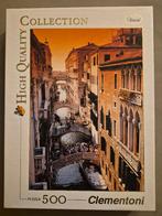 Puzzel 500 stukjes Clementoni "Venetië", Enlèvement, Utilisé, Puzzle