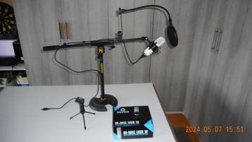 USB Studio Microfoon & Tafelstatief