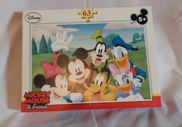 Puzzel Mickey mouse 5+. beschikbaar voor biedingen