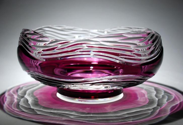 Val Saint Lambert - Coupe Cassiopée - VSL - Val St Lambert, Antiek en Kunst, Antiek | Glaswerk en Kristal, Ophalen of Verzenden
