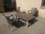 tafel met 2 stoelen merk ineo + GRATIS 1 BESCHADIGDE STOEL g, Tuin en Terras, Tuinsets en Loungesets, Gebruikt, Stoel, Ophalen