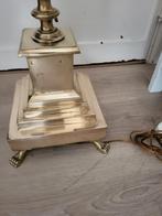 Lampadaire Doré vintage, Maison & Meubles, Enlèvement, Comme neuf