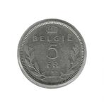 België, 5 Frank 1936 VL, pos. A., Postzegels en Munten, Ophalen of Verzenden, Overig, Losse munt