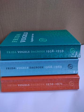 3 x Dagboek 1958-1959 / 68-69 / 70-71  Frida Vogels beschikbaar voor biedingen