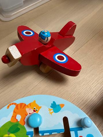  houten vliegtuigje  beschikbaar voor biedingen