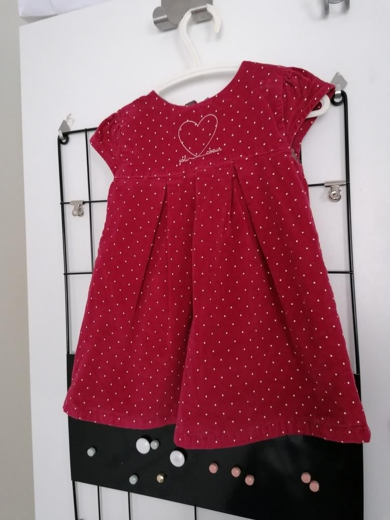 Kleedje voor 12 maanden, Robe ou Jupe, Enlèvement ou Envoi, Mes petits cailloux, Utilisé