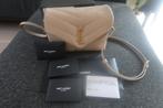 YSL toy lou lou dark beige, Ophalen, Zo goed als nieuw, Beige, Handtas