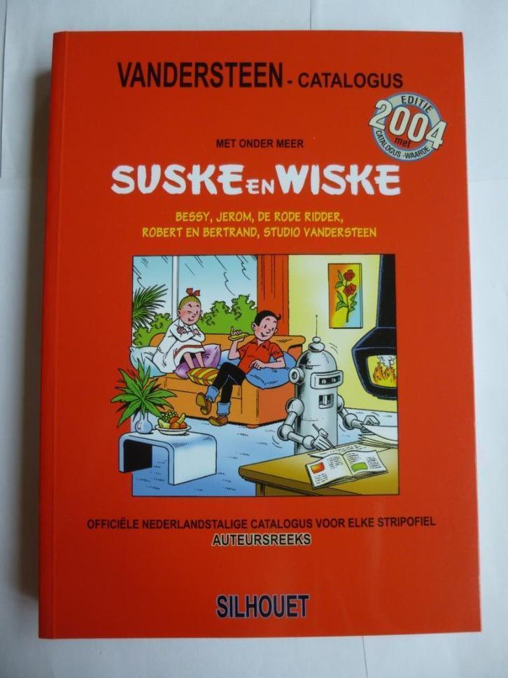 SILHOUET VAN DER STEEN CATALOGUS UIT 2004 MET ZEEFDRUKJE, Boeken, Stripverhalen, Nieuw, Eén stripboek, Verzenden