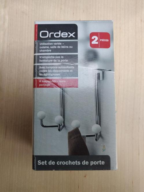 Deurhakenset, Huis en Inrichting, Woonaccessoires | Kapstokken, Nieuw, Wandhaken, Minder dan 100 cm, Metaal, Ophalen of Verzenden