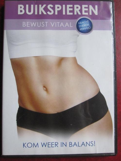 Bewust Vitaal - Buikspieren, Cd's en Dvd's, Dvd's | Sport en Fitness, Zo goed als nieuw, Cursus of Instructie, Yoga, Fitness of Dans