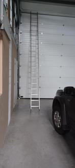 Aluminium ladder 5 meter, Doe-het-zelf en Bouw, Ladders en Trappen, Ophalen, Zo goed als nieuw, Ladder, 4 meter of meer
