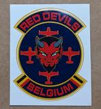 Sticker Rode Duivels Marchetti SF260, Verzamelen, Embleem of Badge, Luchtmacht, Ophalen of Verzenden