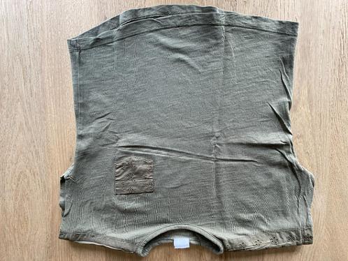 Hema kaki t-shirt maat 110 116, Kinderen en Baby's, Kinderkleding | Maat 110, Gebruikt, Meisje, Shirt of Longsleeve, Ophalen of Verzenden