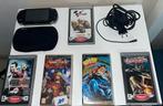 PSP + Lader + games/films, Enlèvement ou Envoi, Utilisé, PSP, Avec jeux