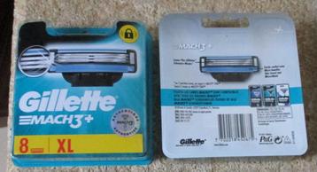 1 pakje met 8 gillette mach3 mesjes, Envoi, Neuf, Tout le visage, Soins