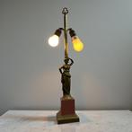 12 x 12 x 69 h art deco lamp, Antiquités & Art, Antiquités | Éclairage, Enlèvement ou Envoi