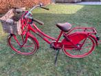 Rode meisjesfiets 24 inch met mandje, Ophalen, 24 inch, Popal, Handrem