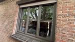 Cederhouten ramen met dubbele beglazing, Doe-het-zelf en Bouw, Glas en Ramen, Ophalen, Gebruikt, Gevelraam of Ruit, Dubbelglas