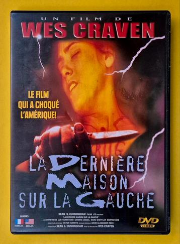 DVD La dernière maison sur la gauche - Horreur 1972  V2 beschikbaar voor biedingen