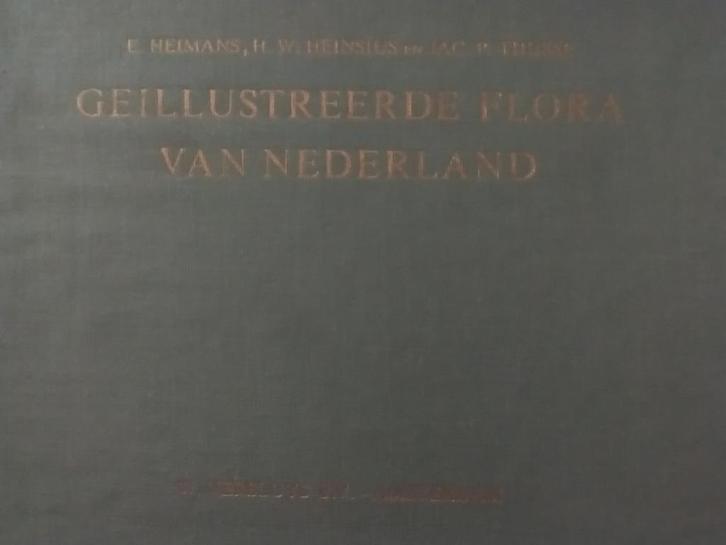 Geïllustreerde flora van Nederland, Boeken, Natuur, Gelezen, Bloemen, Planten en Bomen, Ophalen