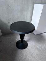 tafel rond, zwart, Huis en Inrichting, Ophalen, Kunststof, Gebruikt, 50 tot 100 cm