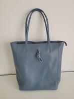 Nieuw! LEER Schoudertas - handtas - schooltas, Ophalen of Verzenden, Nieuw, Blauw