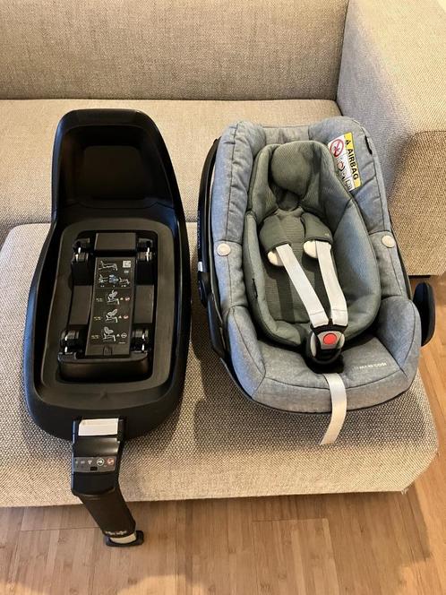 Maxi cosi, vervolgstoel en isofix, Kinderen en Baby's, Autostoeltjes, Zo goed als nieuw, Maxi-Cosi, 0 t/m 18 kg, Isofix, Verstelbare rugleuning