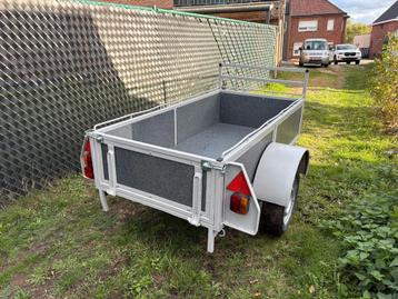 Aanhangwagen met torsie as 1m90 x 95 cm beschikbaar voor biedingen