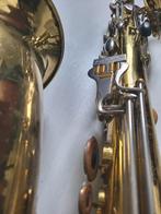 Buescher 400 bariton sax uit 1960, Muziek en Instrumenten, Blaasinstrumenten | Saxofoons, Ophalen of Verzenden, Gebruikt, Bariton