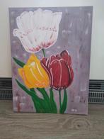 Schilderij tulpen, Antiek en Kunst, Ophalen