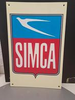 Panneau publicitaire Simca Cars en parfait état, Collections, Marques & Objets publicitaires, Comme neuf, Enlèvement ou Envoi