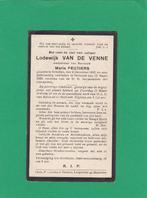 DP Lodewijk Van De Venne, Verzamelen, Verzenden, Bidprentje