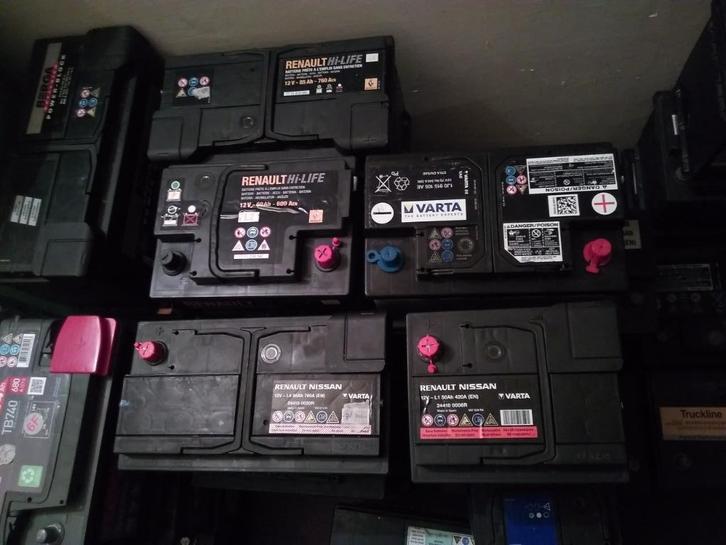 Autobatterijen 12V 35Ah à 110Ah, Auto-onderdelen, Accu's en Toebehoren, Alfa Romeo, Audi, BMW, Citroën, Daihatsu, Fiat, Ford, Honda