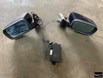 Spiegel links rechts Bmw 5-Serie E39 facelift orient blauw beschikbaar voor biedingen