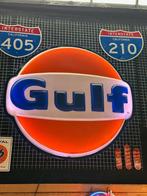 Gulf authentique enseigne lumineuse américaine 2 mètres, Enlèvement, Utilisé, Panneau publicitaire