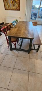 Complete eetkamer, Huis en Inrichting, Complete eetkamers, Ophalen, Zo goed als nieuw, Cosy, 4 tot 6 stoelen